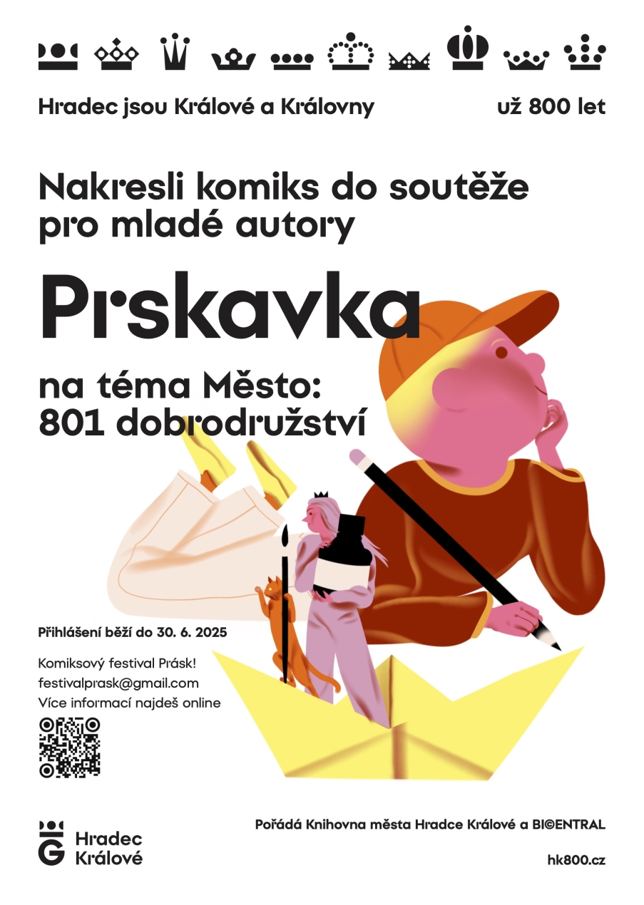 Prskavka - Komiksová soutěž festivalu Prásk!